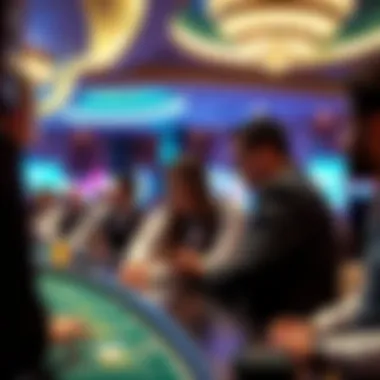 Engaging with Players in the Casino Casino environment highlighting player interaction