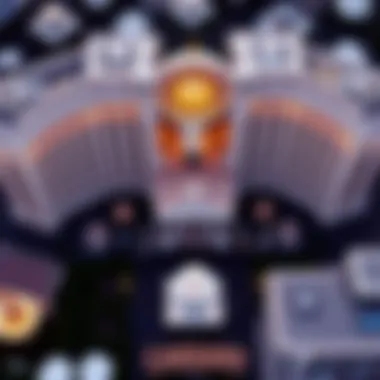 Aerial view of Caesars Palace showcasing its grandeur