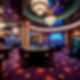 Elegant interior of a luxury casino in Washington State