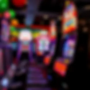 The Allure of Vegas Slot Machines A vibrant Vegas slot machine with dazzling lights