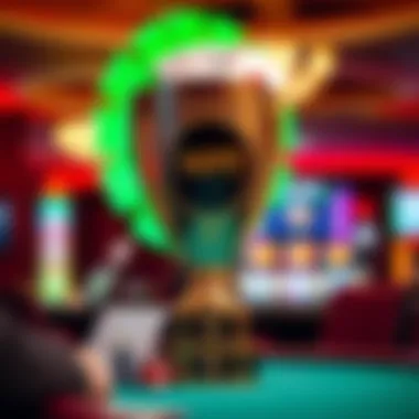 The World Poker Tour trophy representing victory and prestige.