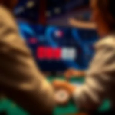 GG Poker User Interface Overview of GG Poker's user interface showcasing game options