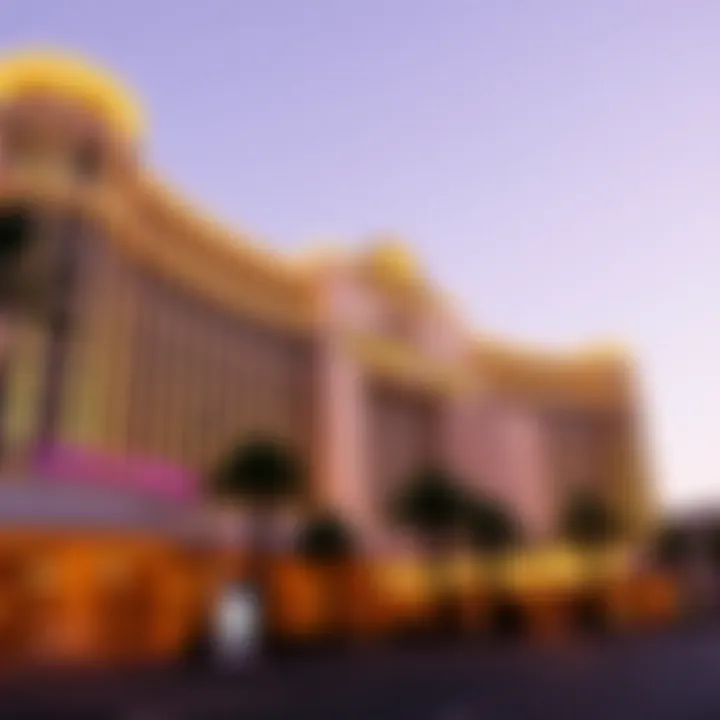 Stunning Architecture of Gold Coast Casino Exterior view of Gold Coast Casino showcasing its grand architecture