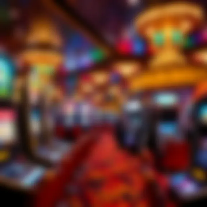 A visual representation of the Golden Nugget Casino's vibrant gaming floor.