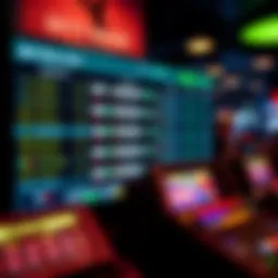 A dynamic online horse betting interface showcasing various race options