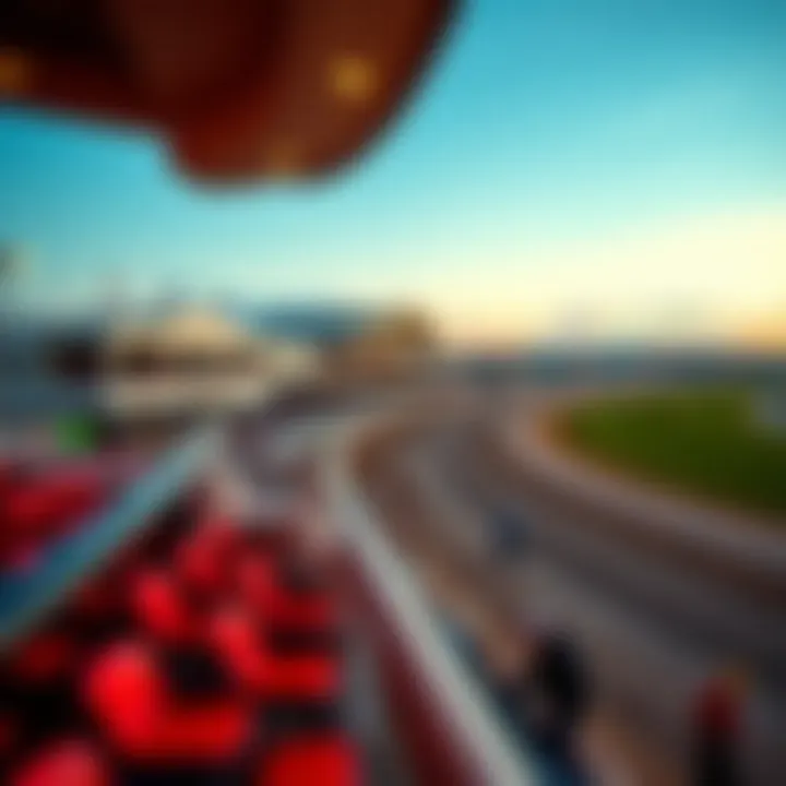 A panoramic view of a popular New Jersey racetrack