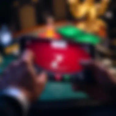 User interface of a top-rated blackjack app on an Android device