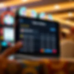 A digital wallet interface displaying transactions