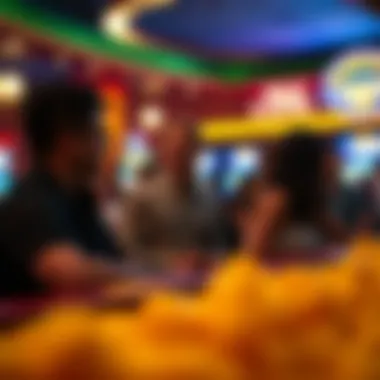 Social gatherings at Isle Capri's entertainment events