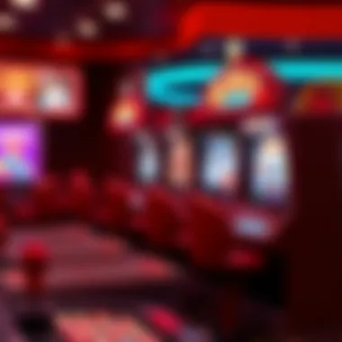 Visual representation of free online slots concept