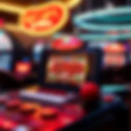 A captivating scene of Lil Red Slots gameplay interface