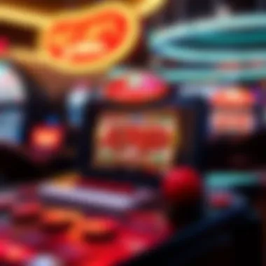 A captivating scene of Lil Red Slots gameplay interface