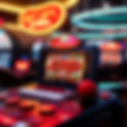 A captivating scene of Lil Red Slots gameplay interface
