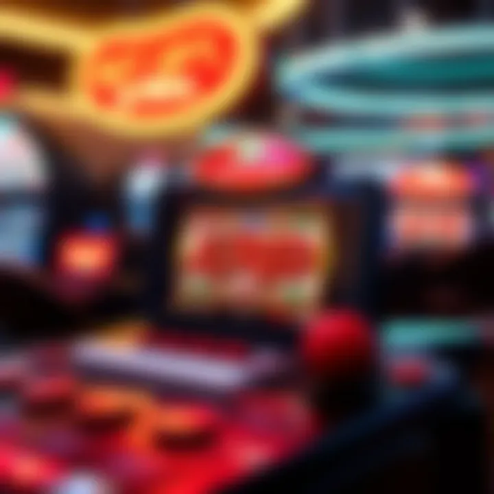 A captivating scene of Lil Red Slots gameplay interface