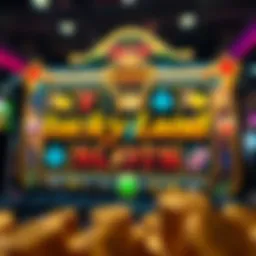 Overview of LuckyLand Slots app interface