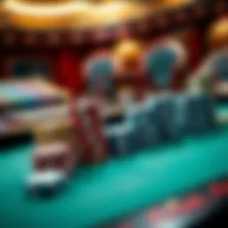 Exquisite luxury poker set showcasing high-end materials