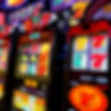 Intricate design of a slot machine showcasing its vibrant symbols
