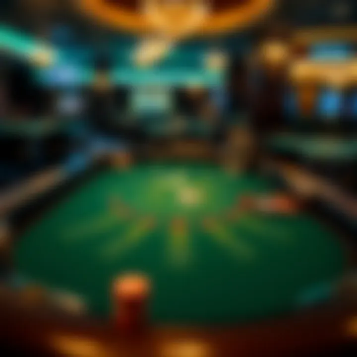 Blackjack Table Layout and Rules Illustration of blackjack table layout and rules