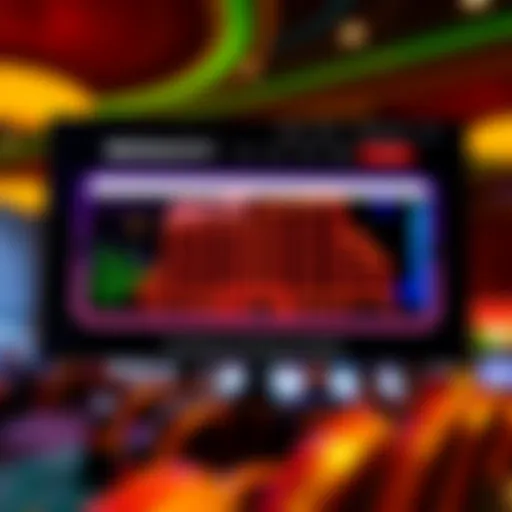 Overview of the MotorCity Casino homepage