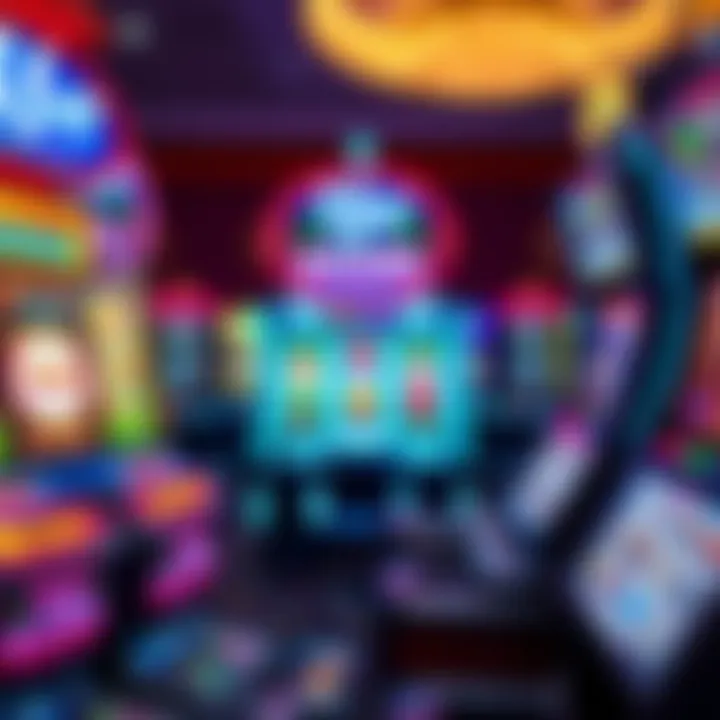 A strategic layout of various Lightning Link slot games highlighting their unique features.