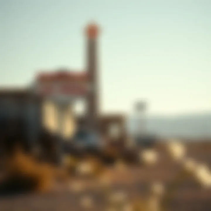 Historic landmarks along the road to Las Vegas