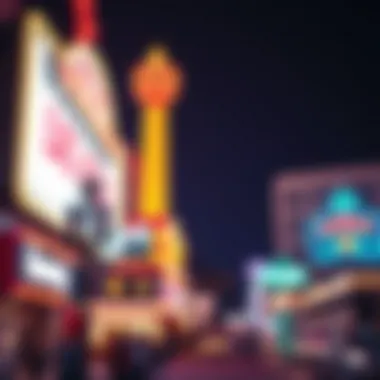 Vibrant Las Vegas Strip filled with excitement