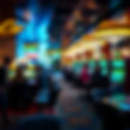 Luxurious casino environment aboard Oasis of the Seas