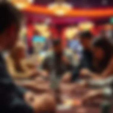 Online poker community interactions