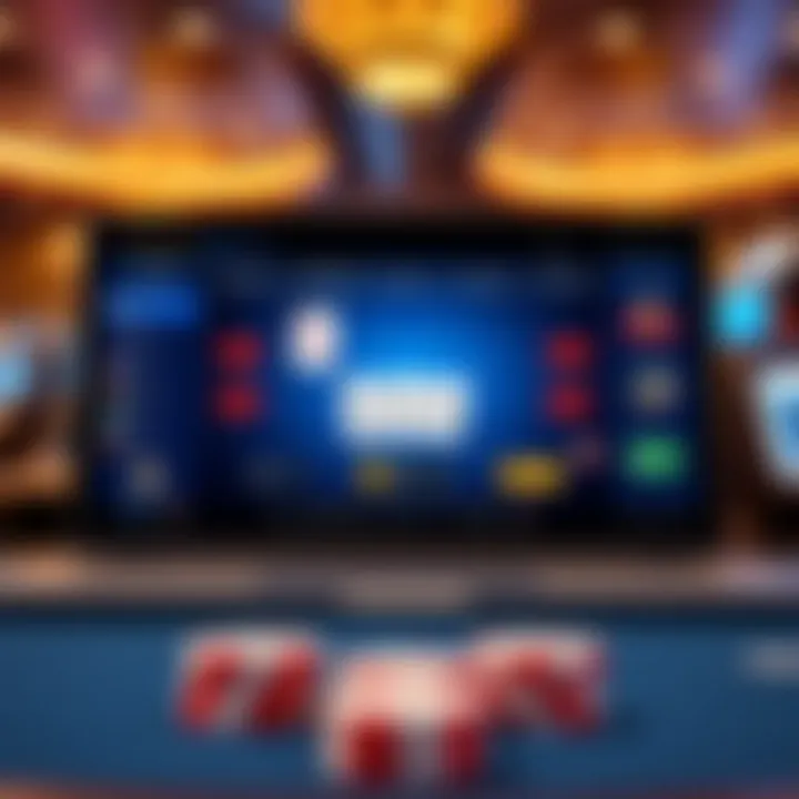 Intuitive Poker Platform Interface User-friendly online poker platform interface