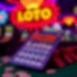 A captivating representation of PCH Lotto Games showcasing vibrant ticket designs.