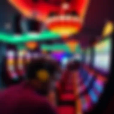 A vibrant scene depicting the gameplay of Planet Moolah