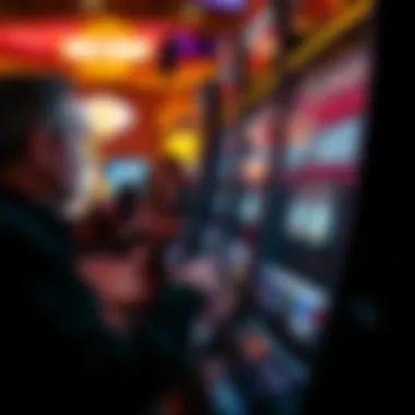 Player engaging with Harley Davidson slot machine