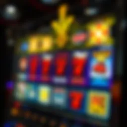 Intricate slot machine showcasing various themes and symbols