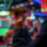 User engaging with a sports betting app on a smartphone