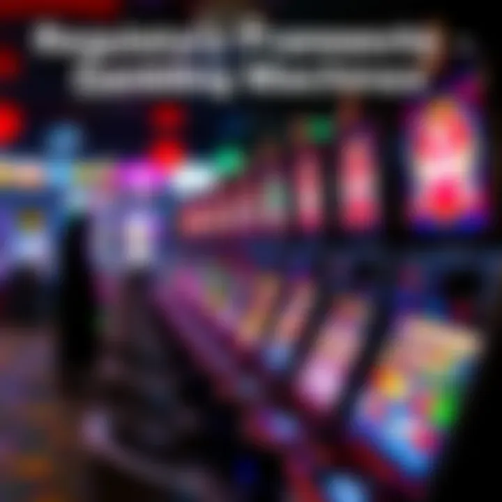 Regulatory Frameworks for Gambling Machines Infographic illustrating regulations governing gambling machines