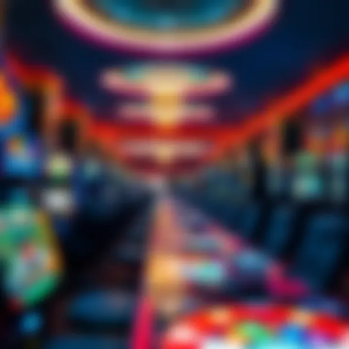 Exciting Gaming Experience at Resorts World Casino Queens Vibrant gaming area highlighting the excitement at Resorts World Casino Queens