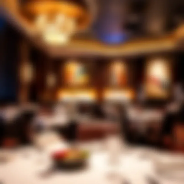 Gourmet Dining Experience at River Valley Casino Hotel Dining area with diverse cuisine options at River Valley Casino Hotel