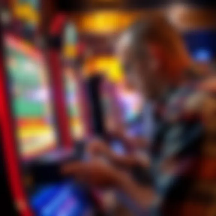 Close-up of the scratch-off mechanics