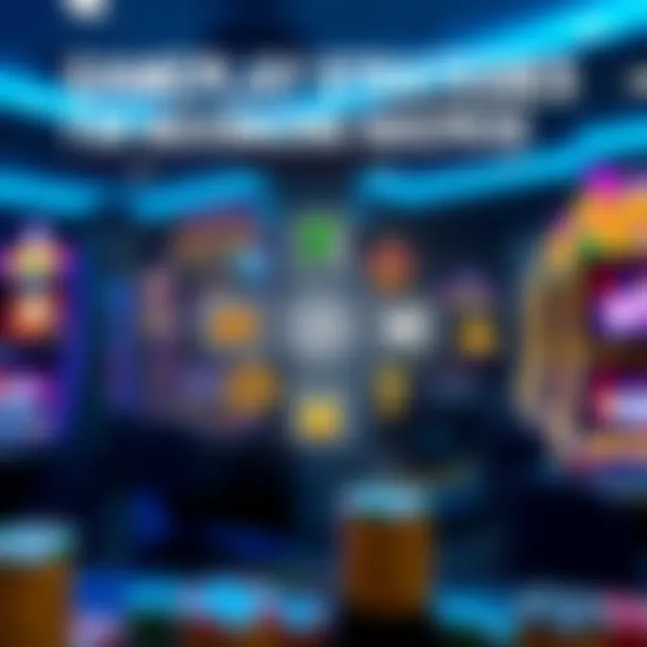 A diagram showcasing different gameplay strategies for Simba Slots