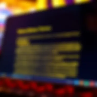 Understanding Bonus Terms and Conditions A close-up of a computer screen displaying bonus terms and conditions