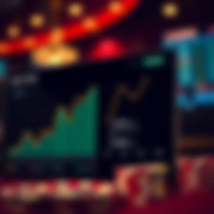 Understanding Market Trends A graph showing market trends in online gambling