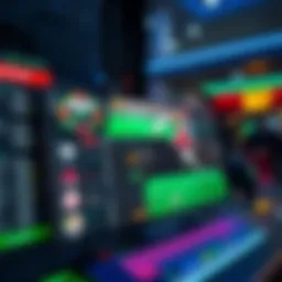 An engaging interface of an online sportsbook showcasing various betting options