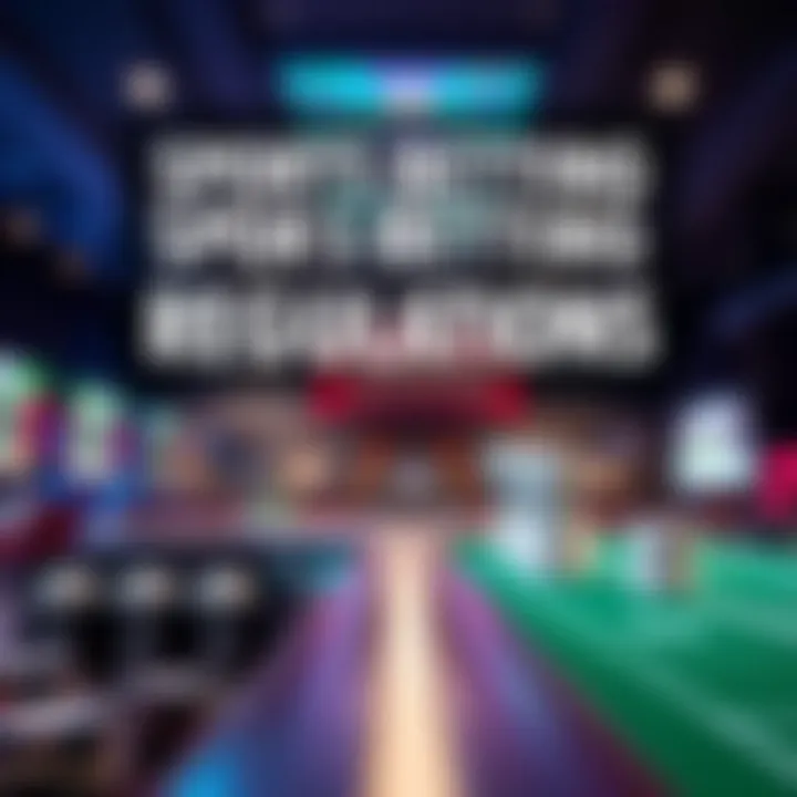 Understanding Sports Betting Regulations An infographic depicting regulatory standards in online sports betting