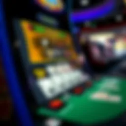 A detailed interface of a blackjack video game showcasing unique features