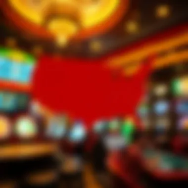 Legalization of Sports Betting in the USA A map highlighting states in the USA where sports betting is legalized