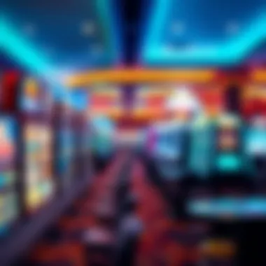 Diverse Gaming Offerings at The Red Mile Casino A vibrant gaming floor showcasing various gaming options available