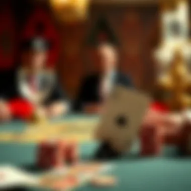 An illustration of the historical origins of Three Card Monte