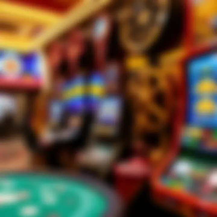 A dynamic collage showcasing various money-making game genres.