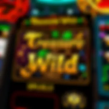 Treasure Wild Slot Interface Visual representation of the Treasure Wild Slot interface with vibrant graphics