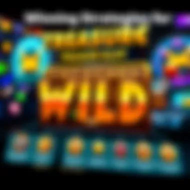 Winning Strategies for Treasure Wild Slot Infographic depicting strategies for winning in Treasure Wild Slot